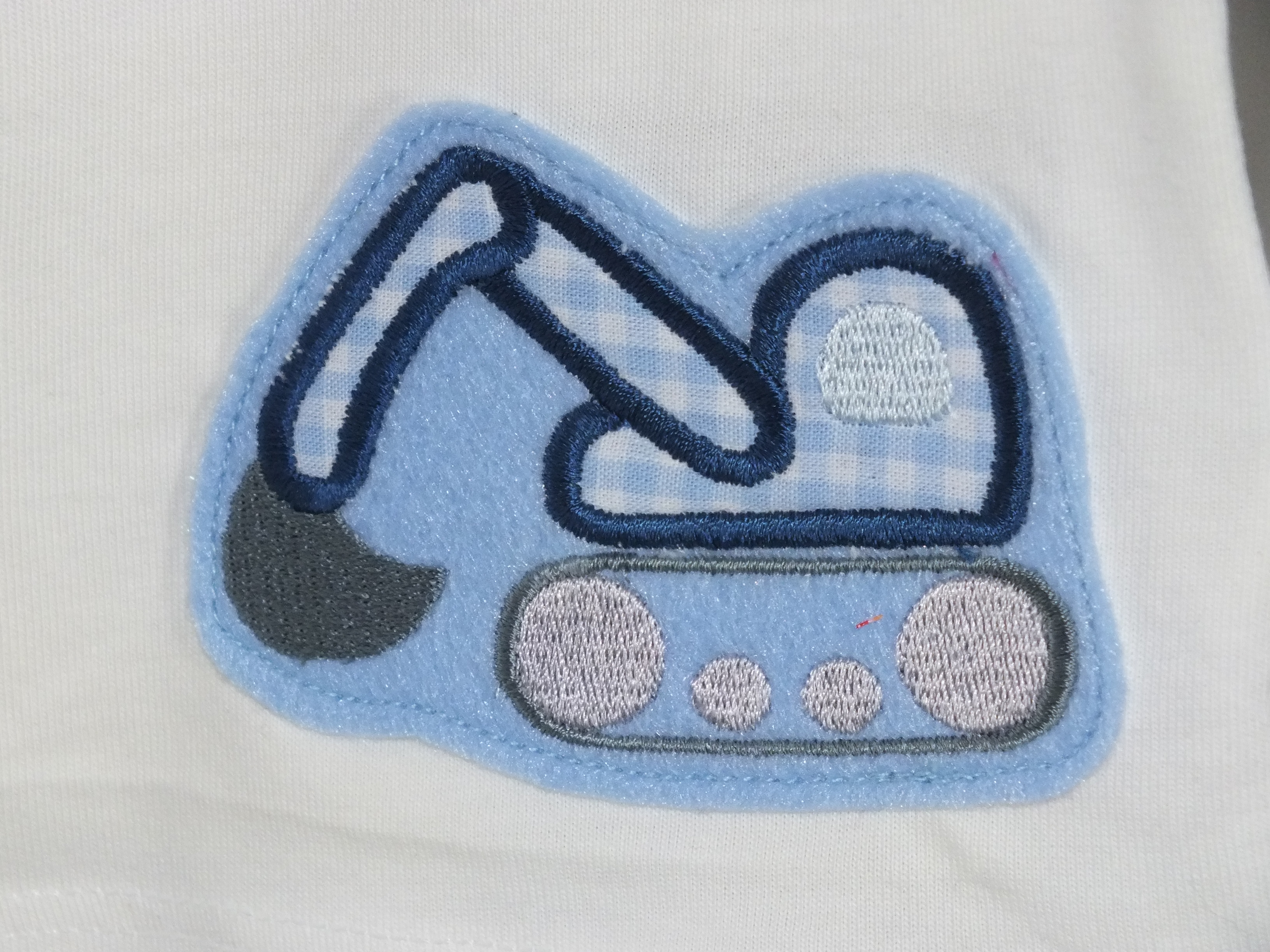 Shirt Junge Aufnäher