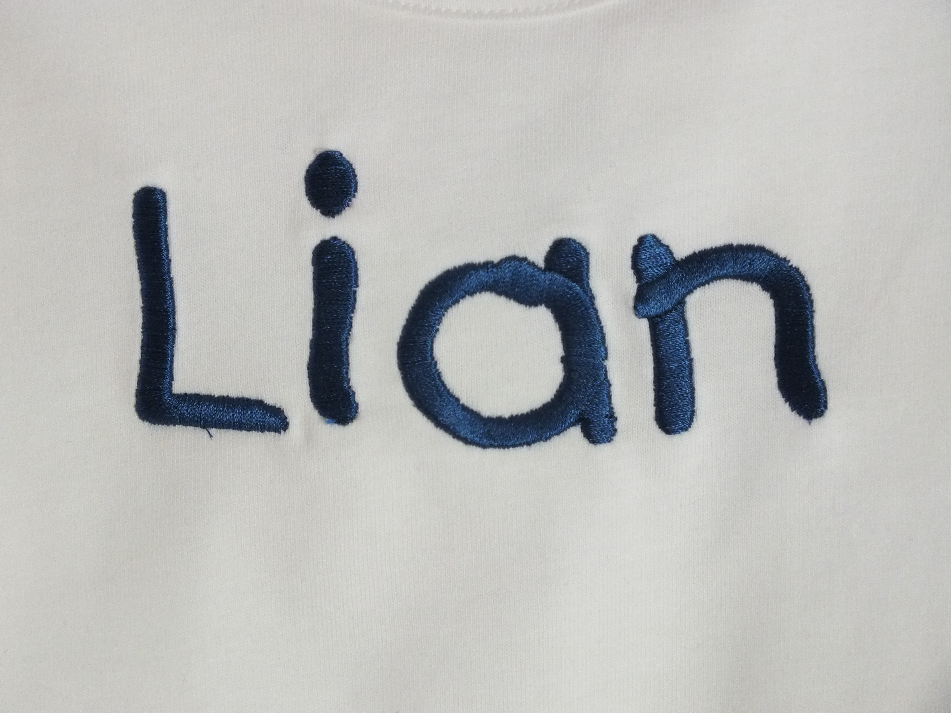 Shirt Junge Schrift