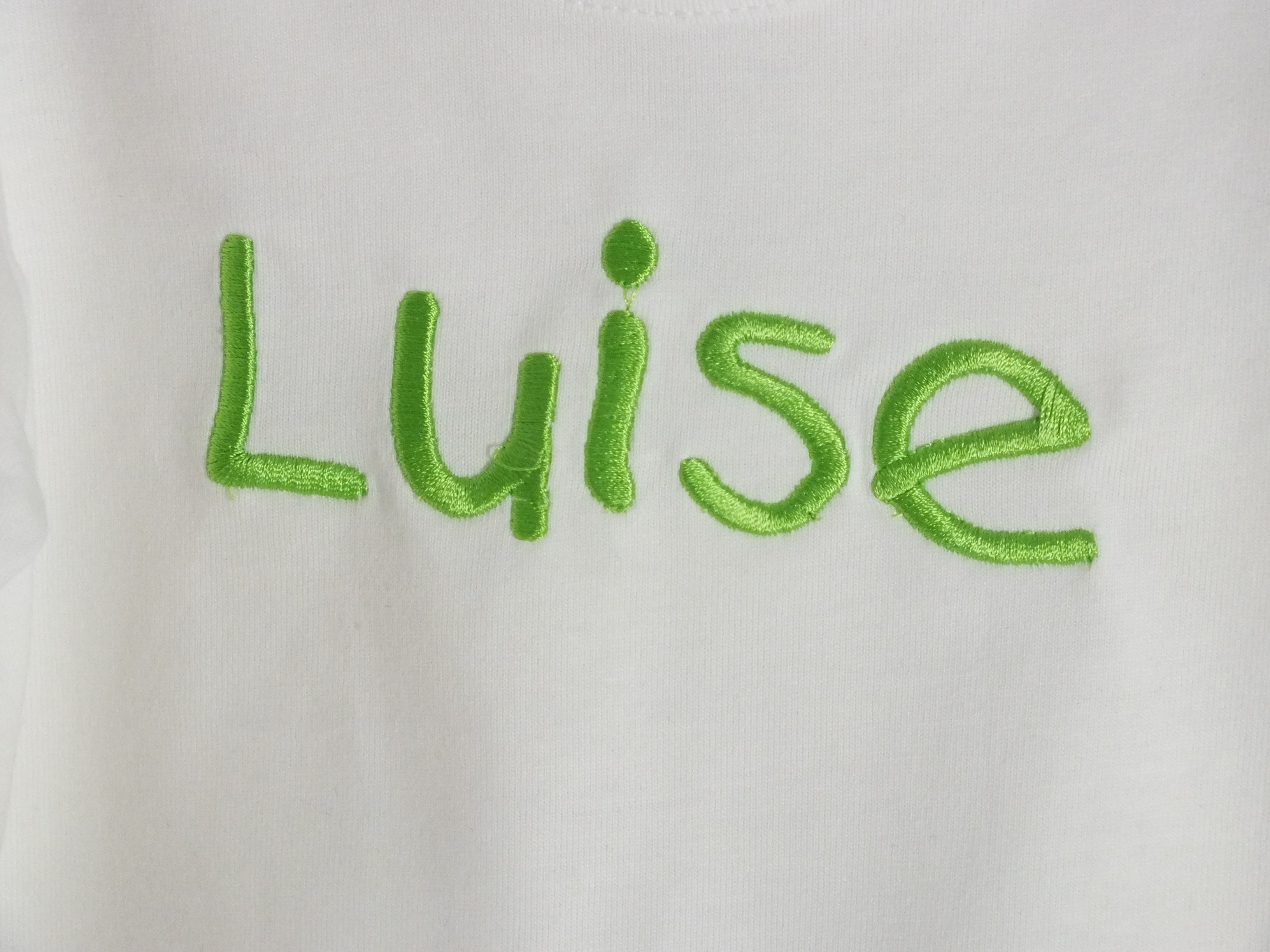 Shirt Mädchen Schrift
